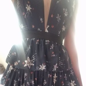 Self-portrait handkerchief dress